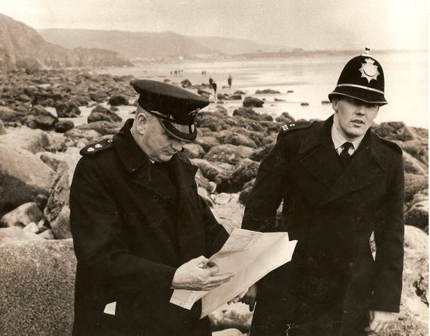 Misper search at Pendine Beach in 1973